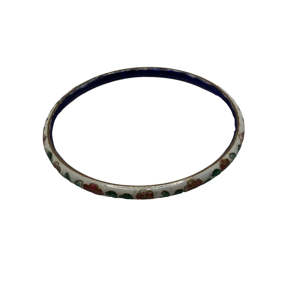 Vintageโ Enamel Cloisonne Bangle